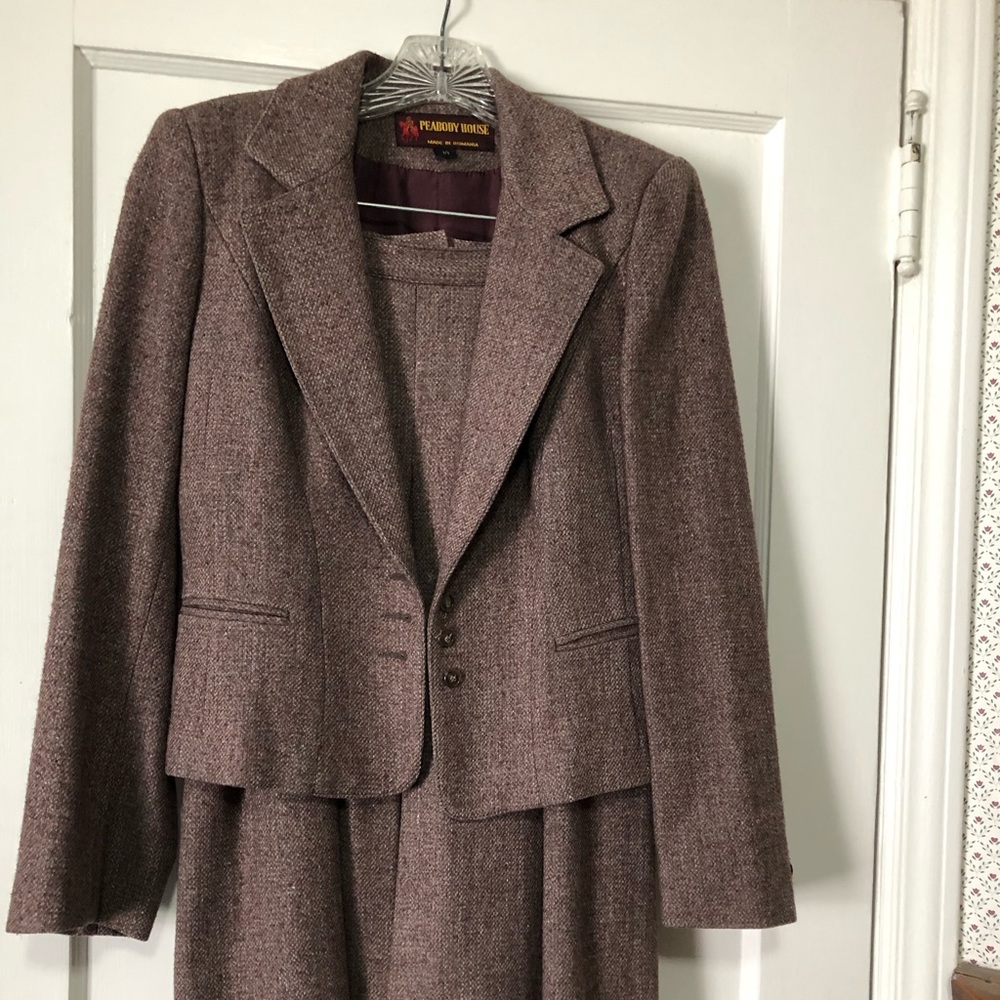 Woman’s 2 Piece Wool Blend Suit